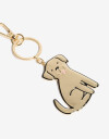 Llavero Metal Llavero Metálico Perro. - Dorado