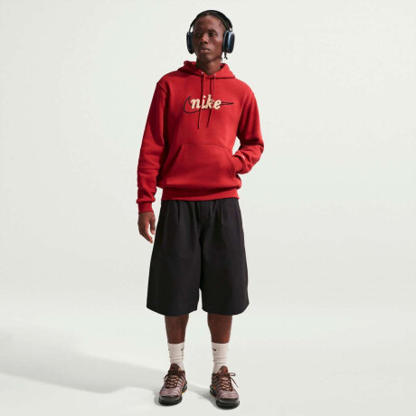 Campera Nike Sportswear Club de Hombre Rojo