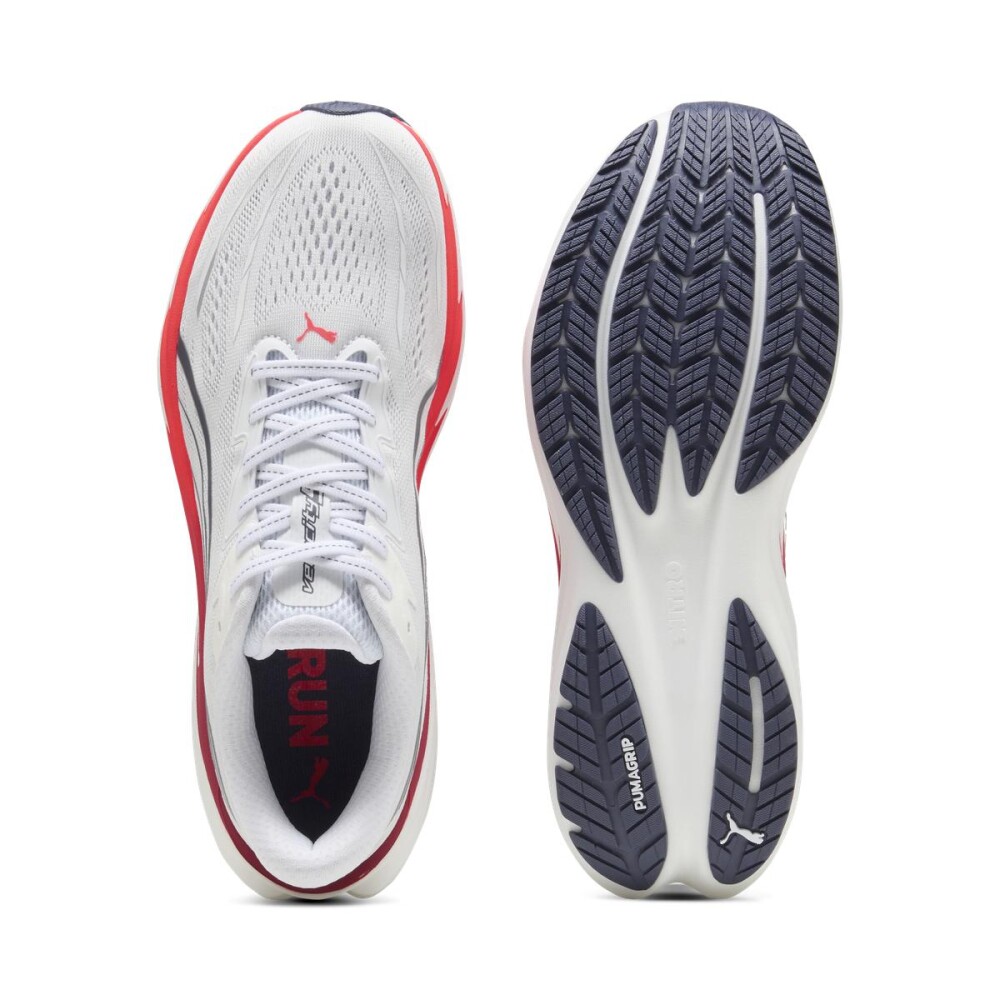 Zapatillas Running Velocity NITRO 5 Hombre White/ultra Red