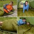 Sobre Saco Bolsa Dormir 2 M Capucha Aislante Camping Caza IMBACK Color Verde Sobre Saco Bolsa Dormir 2 M Capucha Aislante Camping Caza IMBACK Color Verde