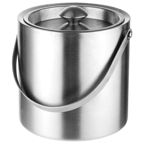 Hielera de Acero Inoxidable Doble Pared Acero Pulido Selecta 15cm Hielera de Acero Inoxidable Doble Pared Acero Pulido Selecta 15cm