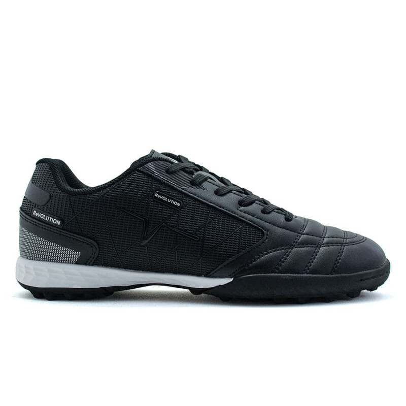 Championes Muvem Futbol 5 Revolution de Niños- BEL-L2400026TF Negro-blanco