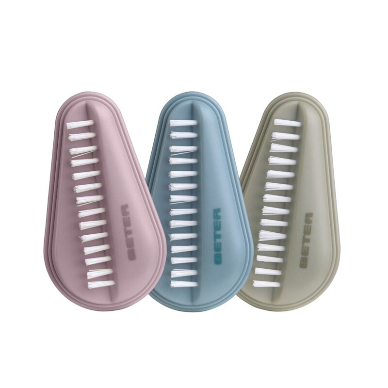 Cepillo doble para uñas Beter con cerdas de nylon Cepillo doble para uñas Beter con cerdas de nylon