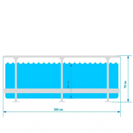 Piscina Jilong Estructural 4383 L 300X76cm C/ Filtro Piscina Jilong Estructural 4383 L 300X76cm C/ Filtro