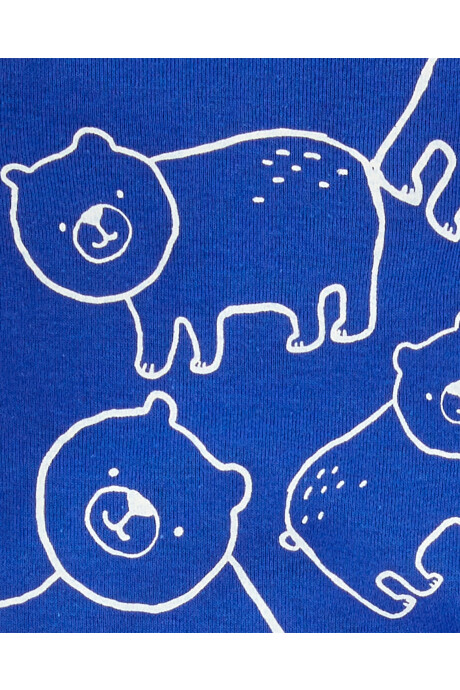 Pack cuatro bodies de algodón manga larga diseño osos 0