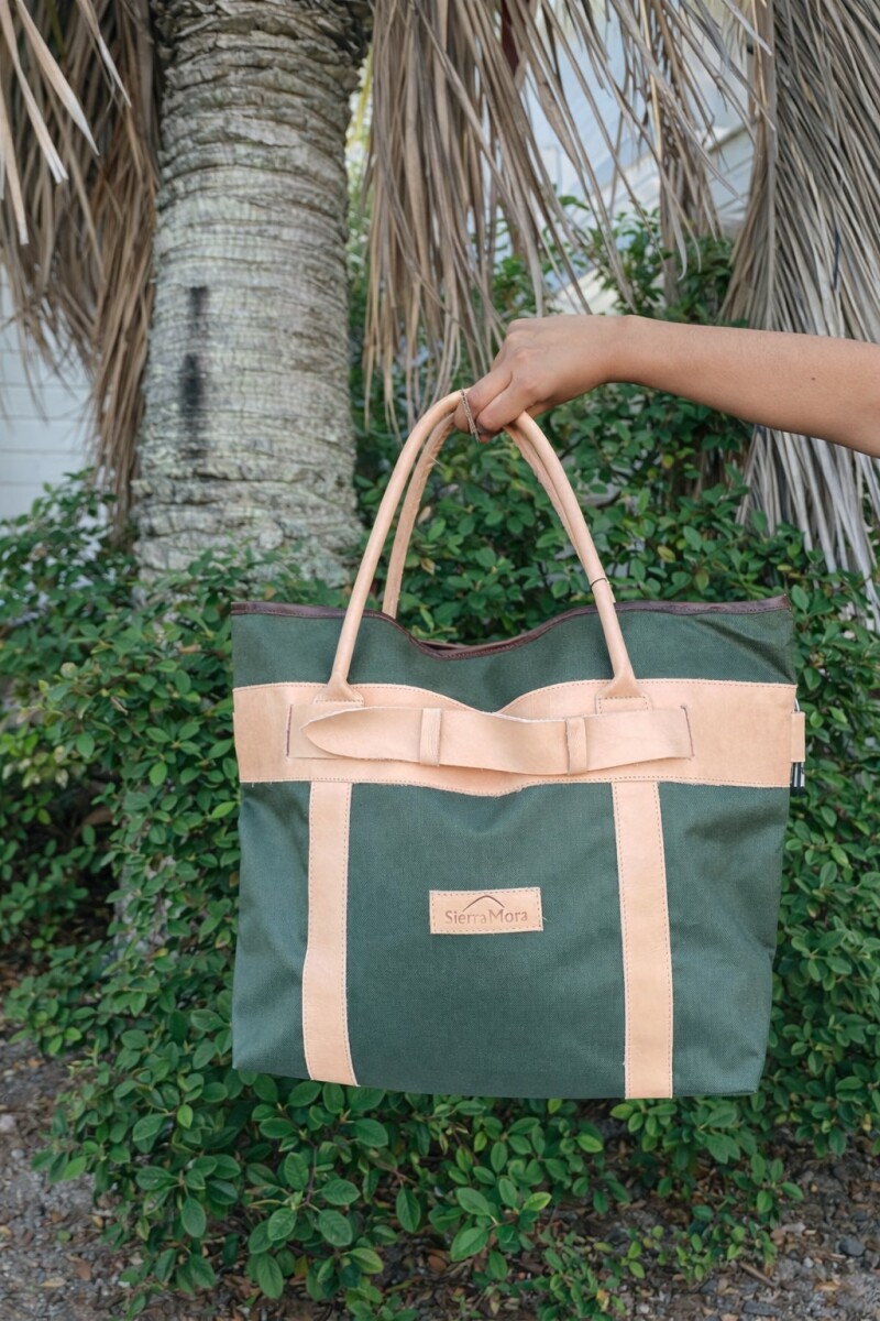 Bolso Playa - Verde Seco 