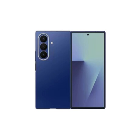 Funda Samsung Clear Case Transparente con Film Antirreflejo para Galaxy Z Fold7 Z Fold7