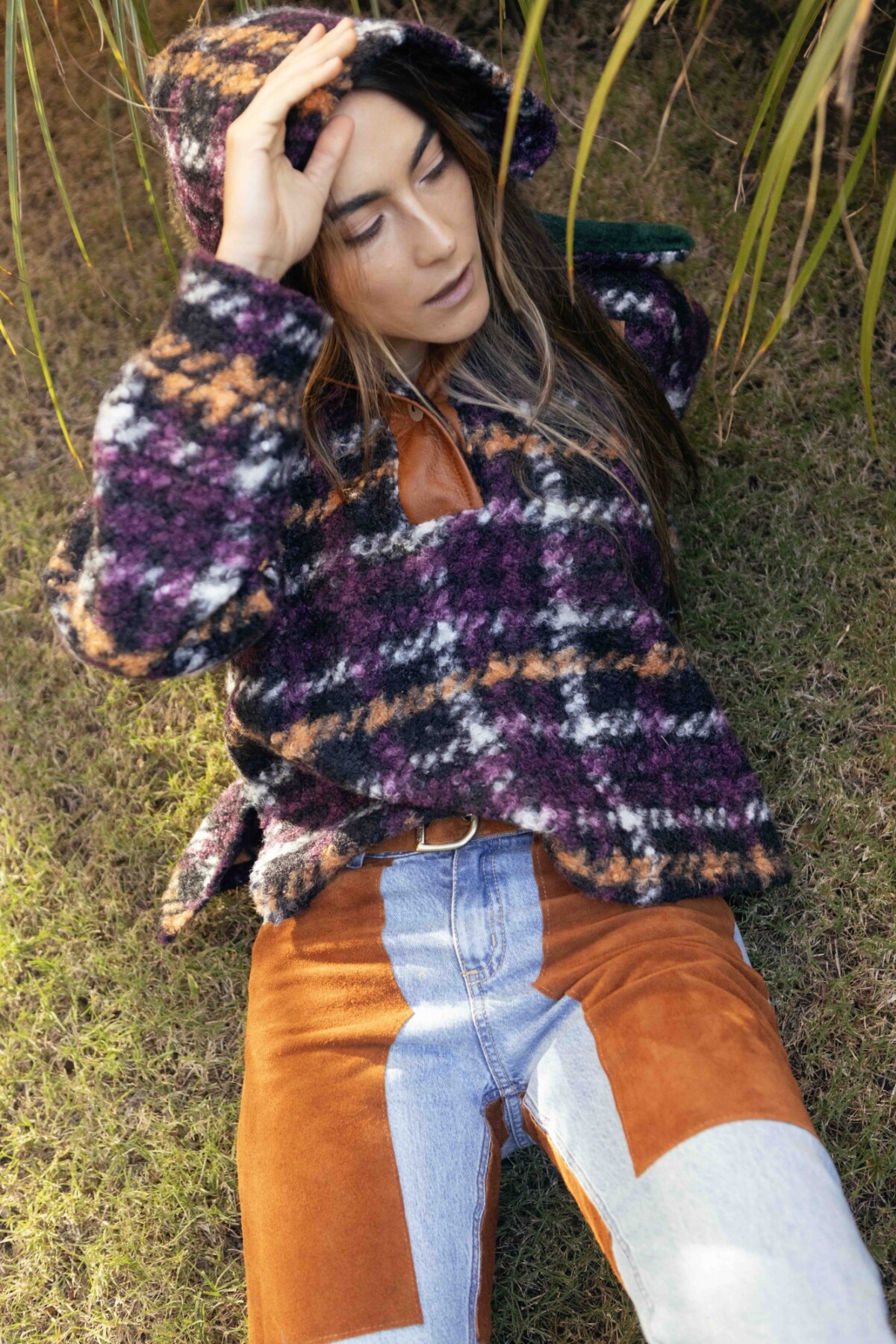 Buzo Crazy Bear Violeta / Verde