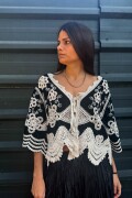 Camisa Parikia NEGRO