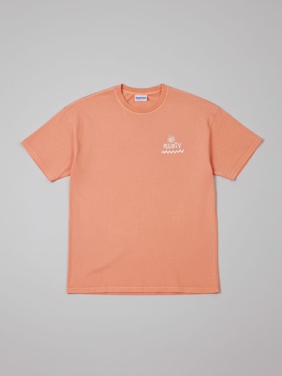 T-SHIRT ACHUAR RUSTY - Ocre 