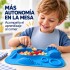 Plato Individual Silicona Marcus & Marcus Con Divisiones Azul 1
