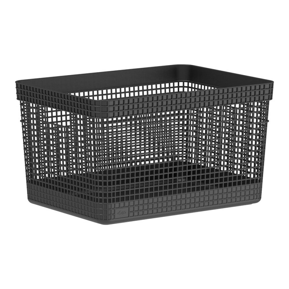 Organizador Rejilla L l Tapa Plástico Negro