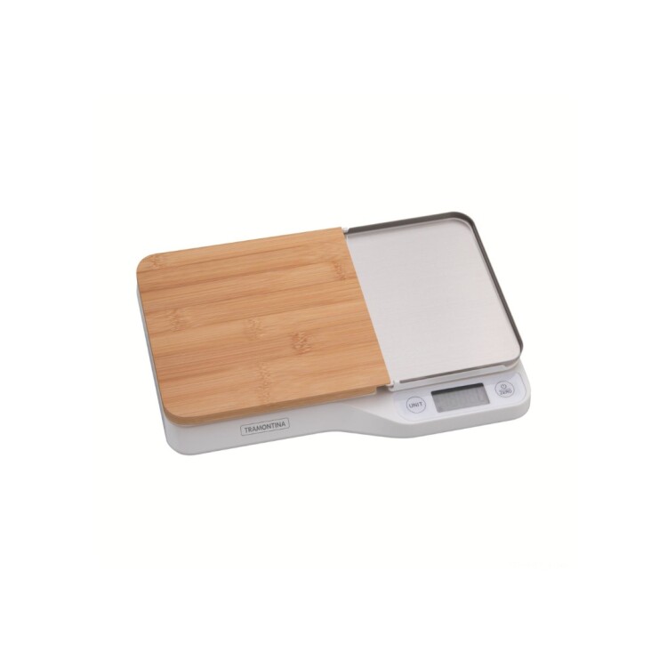 BALANZA PARA COCINA BAMBU TRAMONTINA BALANZA PARA COCINA BAMBU TRAMONTINA
