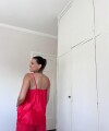 Muscu seda rojo