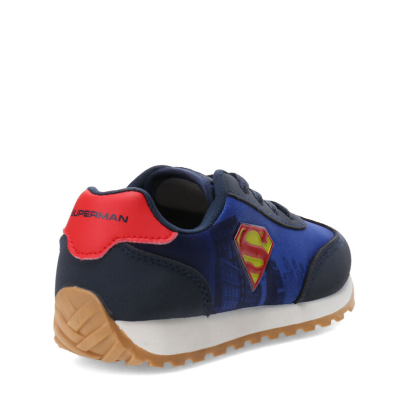Championes de Niños DC Superman Azul - Rojo