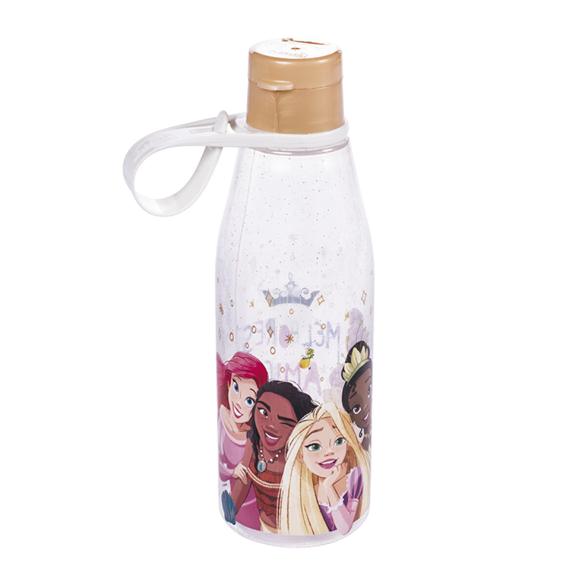 Botella Plástica 530 ml Princesas Disney con Agarre 