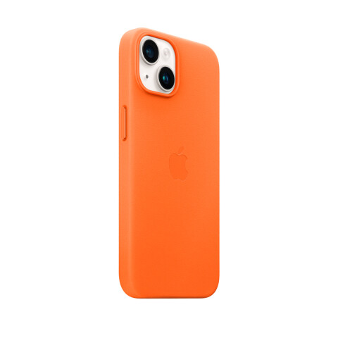 APPLE FUNDA CUERO MAGSAFE IPHONE 14 - ORANGE APPLE FUNDA CUERO MAGSAFE IPHONE 14 - ORANGE