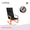 Sillón Silla Lumax Flex Diseño Comodidad y Estilo Negro