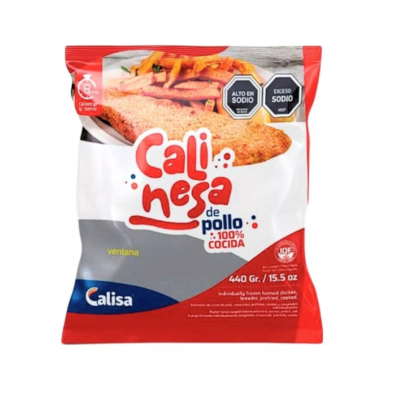 MILANESA DE POLLO CALINESA 440GRS MILANESA DE POLLO CALINESA 440GRS