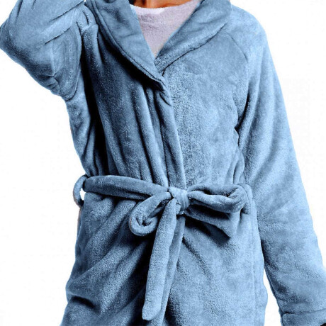 Bata de Cama Microfibra Home Class Talle P al XG Petroleo