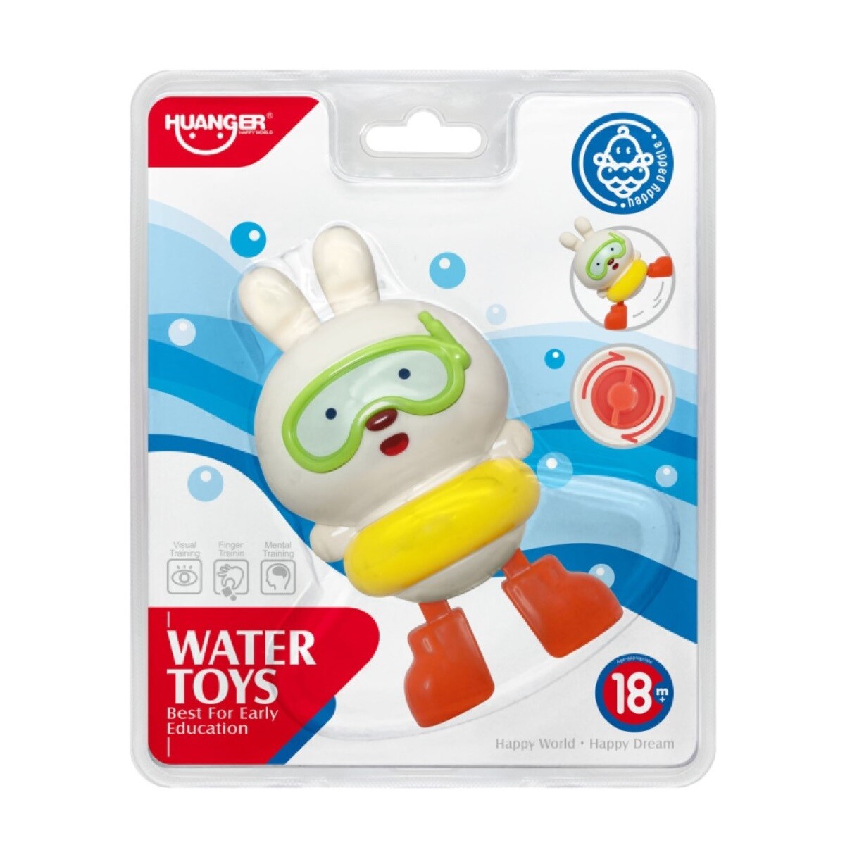 Juguete de Ducha Huanger Liebre Nadador 