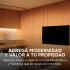 Pack x50 Wpc Simil Madera Wall Panel Lambrin 2.90x16.7 Color Marrón Madera 5