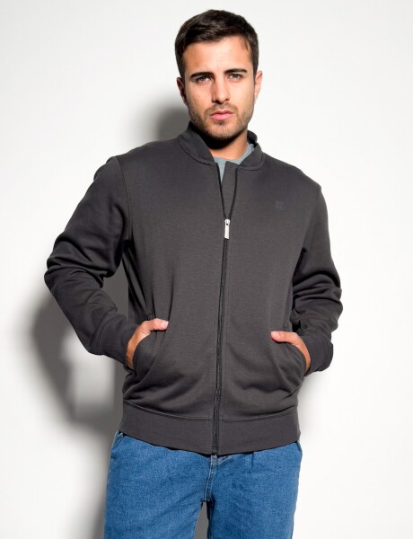 Campera bomber de algodon Evans Topo