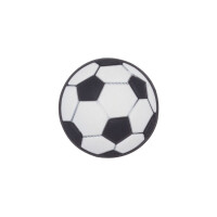 Jibbitz™ Charm Soccerball Blanco