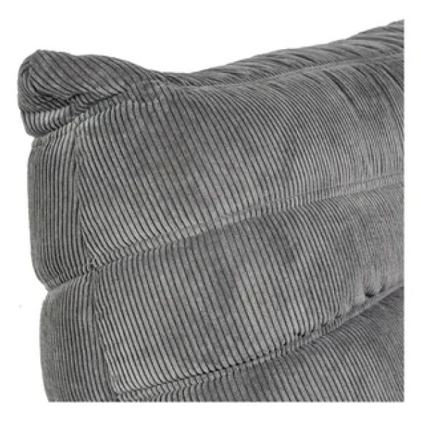 Sillón Toggo 1 Cuerpo Lazy Sofa Puff Corderoy Living Gris 1
