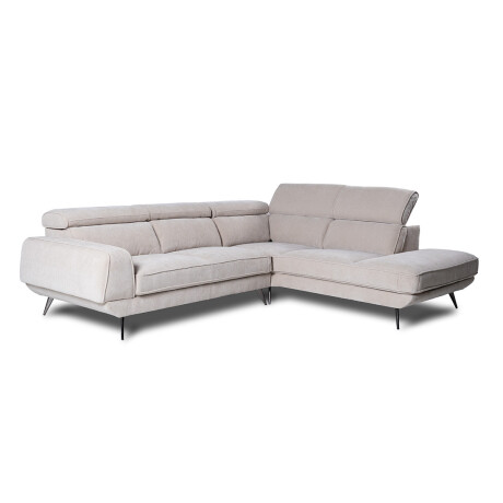 Rinconera Versatile - Tela Microfibra - Chaise Derecho 6686-4 Beige