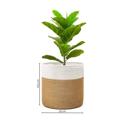 Canasto Seamix 20 cm Blanco