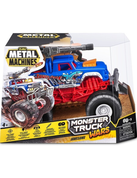Camión Monster Truck Metal Machines con luces y sonido Camión Monster Truck Metal Machines con luces y sonido