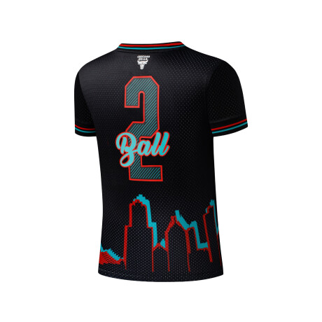 Remera NBA Chicago Bulls Ball Players All NBA Black