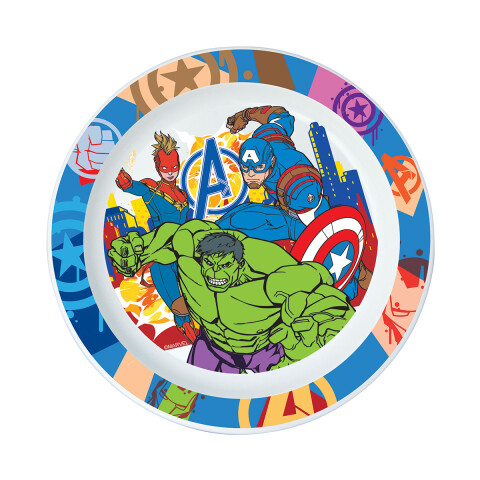 Plato Microondas Avengers 22 cm U