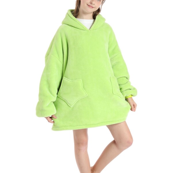 Manta Buzo Canguro Polar Con Capucha Corderito Infantil Color Variante Dinosaurio