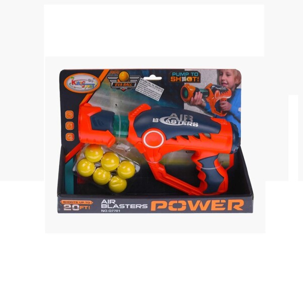 Pistola de dardos espuma rojo