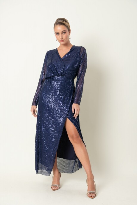 VESTIDO TURMALINA Azul