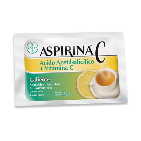 Aspirina-C Caliente en Sobre - Bayer Aspirina-C Caliente en Sobre - Bayer