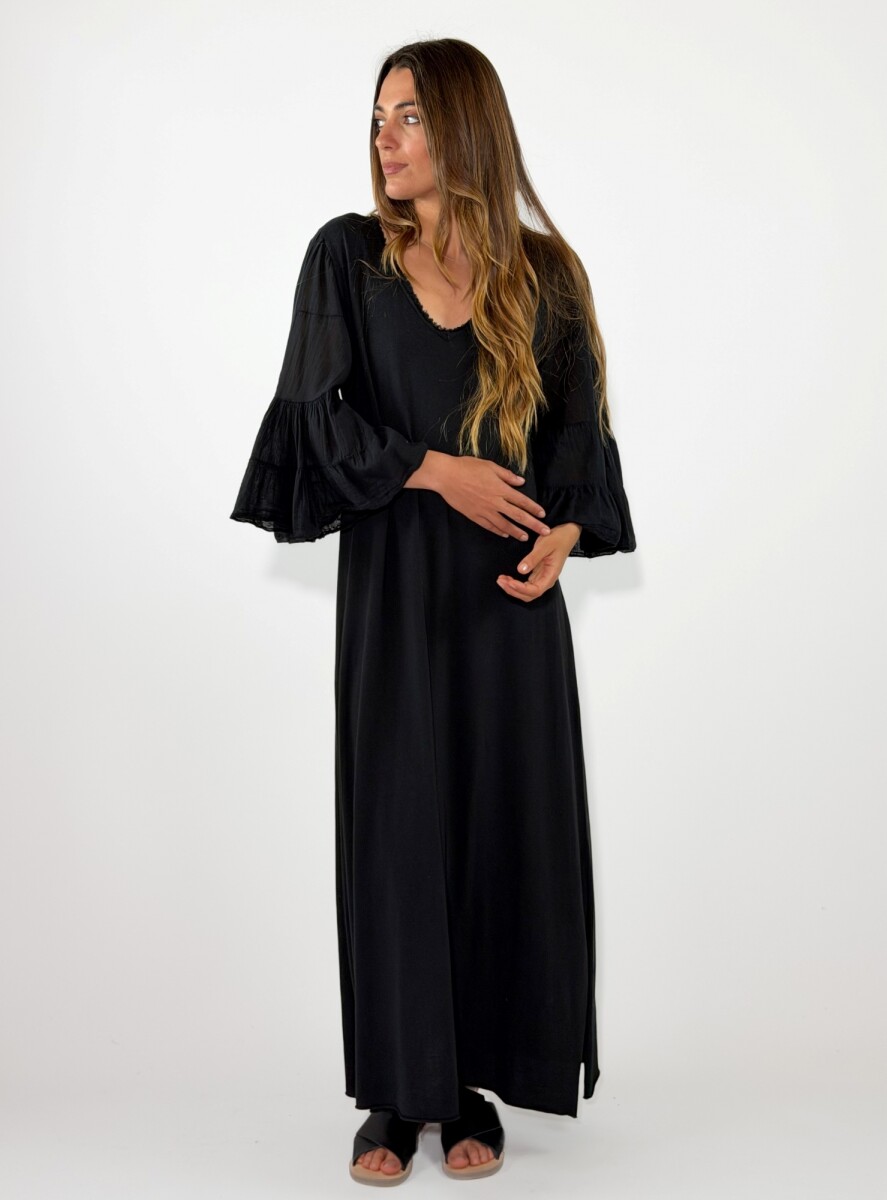VESTIDO KUTA - NEGRO 