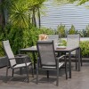 Mesa De Aluminio Para Jardín - Urbanite - 160x90 Gris