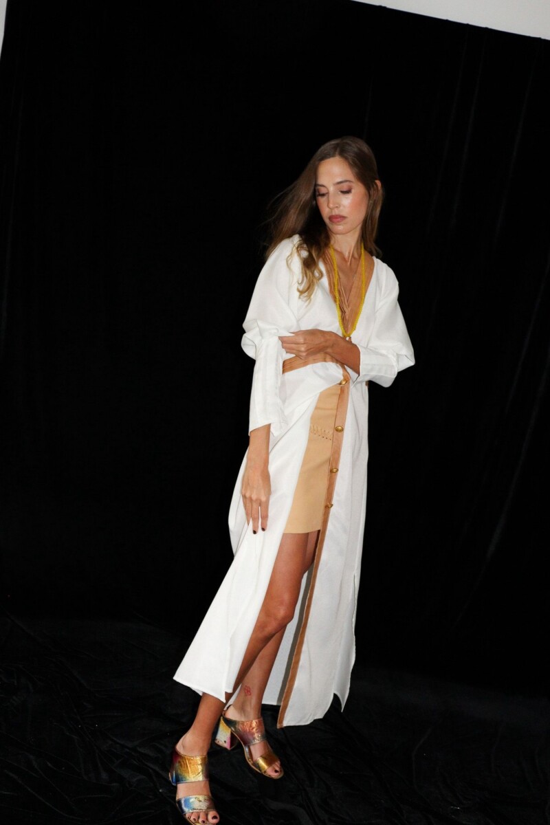 Coat Dress - Blanco 