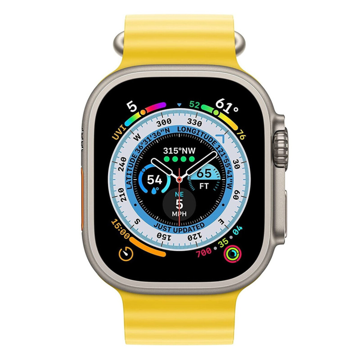 Reloj Smartwatch Apple Watch Ultra 49mm Yellow Ocean MNH93 