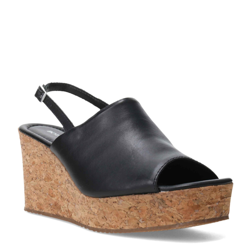 Sandalia de Mujer Bottero con plataforma Negro