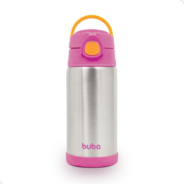 Vaso termico toddler BUBA rosa metal