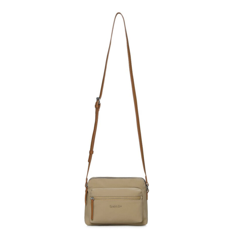 Cartera Las Oreiro Love Beige