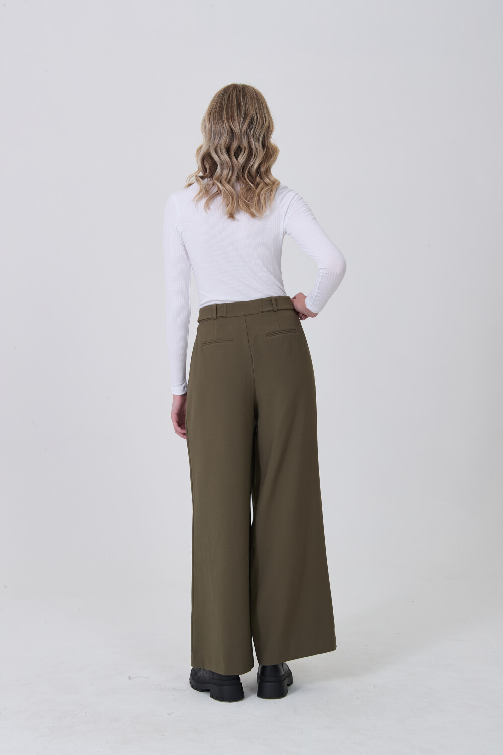 Pantalon Calina Verde Oliva