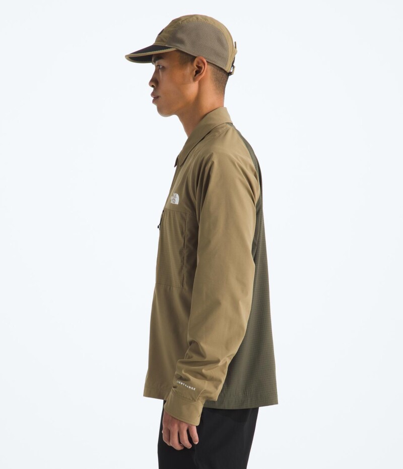Camisa Trail LIGHTRANGE Cedar/new Taupe Green