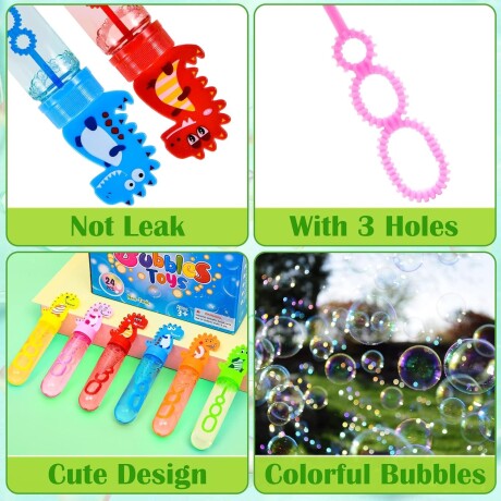 Burbujero Infantil Dinosaurio 14 cm 001