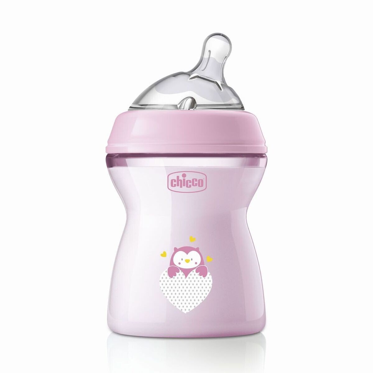 CHICCO BIBERON NAT.FEELING ROSA+2M81323 