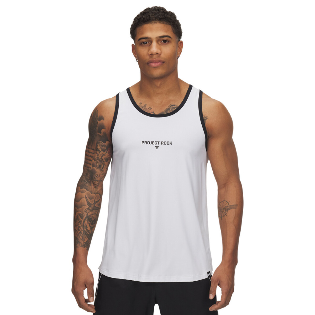Project Rock Iso Chill Tank-WHT - WHT-100 